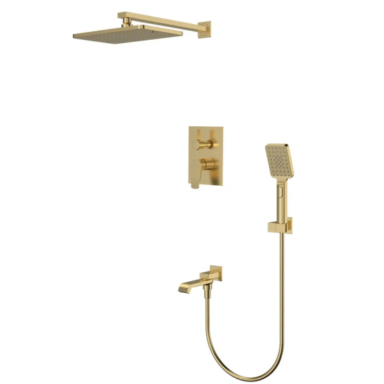 Вбудована душова система Mixxus Premium DALI 009 INNER BOX Brushed Gold   ( MI6767 ) 21455 Харків
