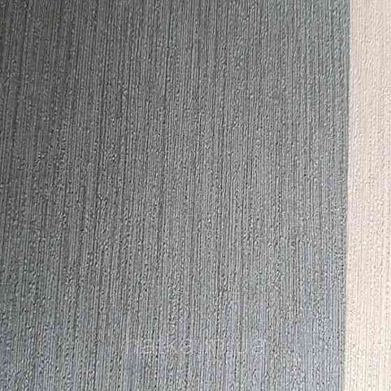 Обои виниловые на флизелине Marburg Art deco 31970 метровые однотонные бирюзовые мелкая полоска под ткань Киев