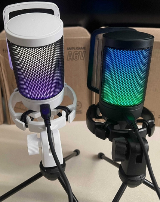 Новий Мікрофон Fifine AmpliGame A6V. Київ - фото 5