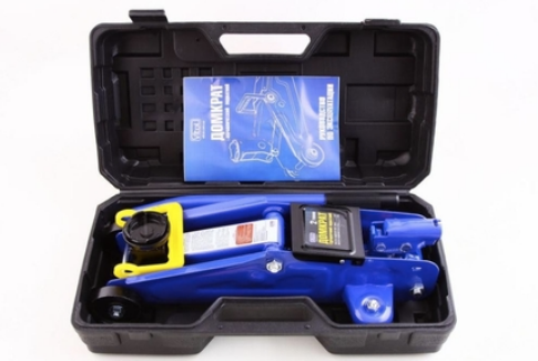 Домкрат гідравлічний підкатний 2 тонни 125-300мм VITOL (ДП-20065К) Вінниця - фото 2