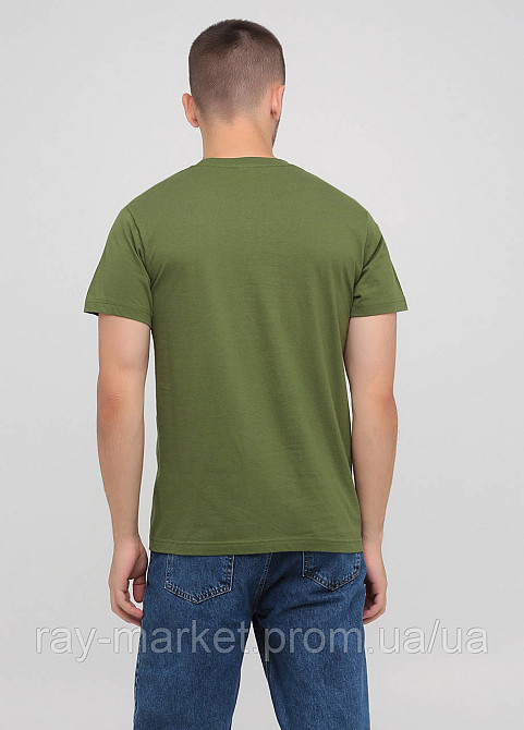 Футболка базовая Stedman Classic-T Unisex мужская оливковое (ST2000-HGR) 3XL Киев - изображение 3