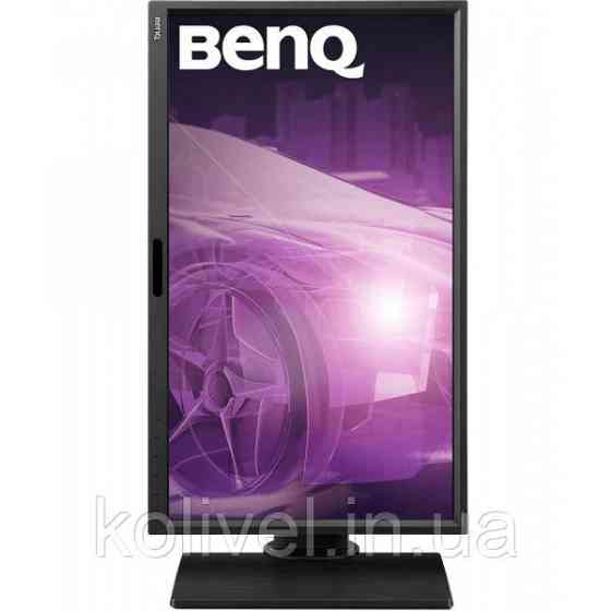 TFT 23.8" BenQ BL2420PT, QHD, IPS, DVI-DL, DP, HDMI, USB, Pivot, HAS, колонки, чорний (BL2420PT) Київ