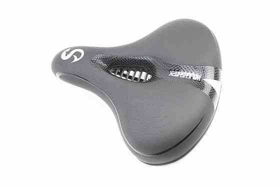 Сидіння ХВЗ 260x225мм, чорно-сіре WAUGH SHARK Київ