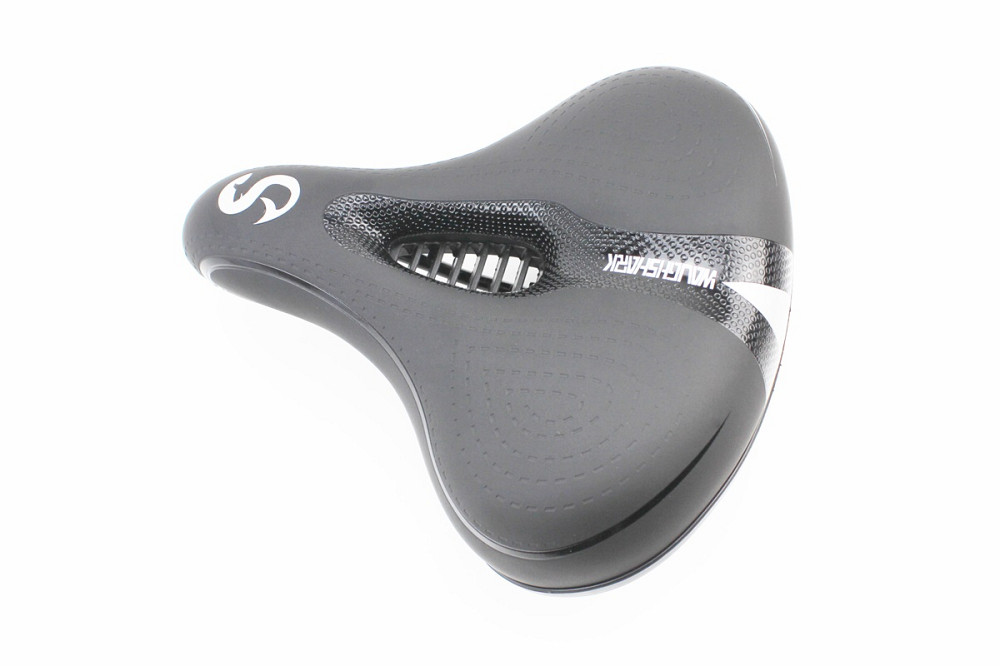 Сидіння ХВЗ 260x225мм, чорно-сіре WAUGH SHARK Київ - фото 1