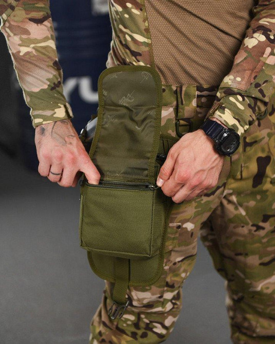 Сумка тактическая на бедро SILVER KNIGHT   РА4982 Одесса - изображение 5