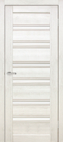 Межкомнатные двери Омис Dora 01 Дуб Белый 700х2000 мм Киев - изображение 1