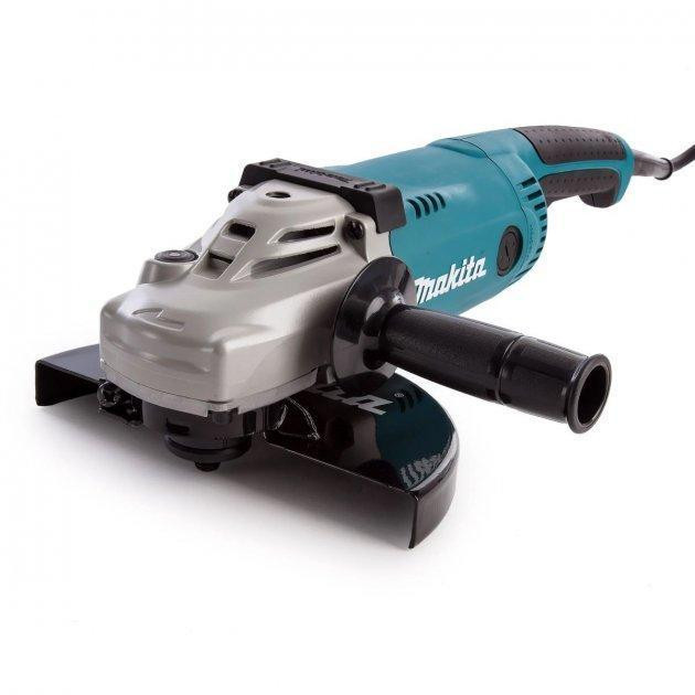Потужна електрична кутова шліфмашина (болгарка) MAKITA GA9020RF : 2200 Вт, 230мм Київ - фото 2