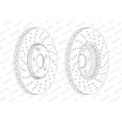 Тормозной диск FERODO DDF1981RC-1 Винница