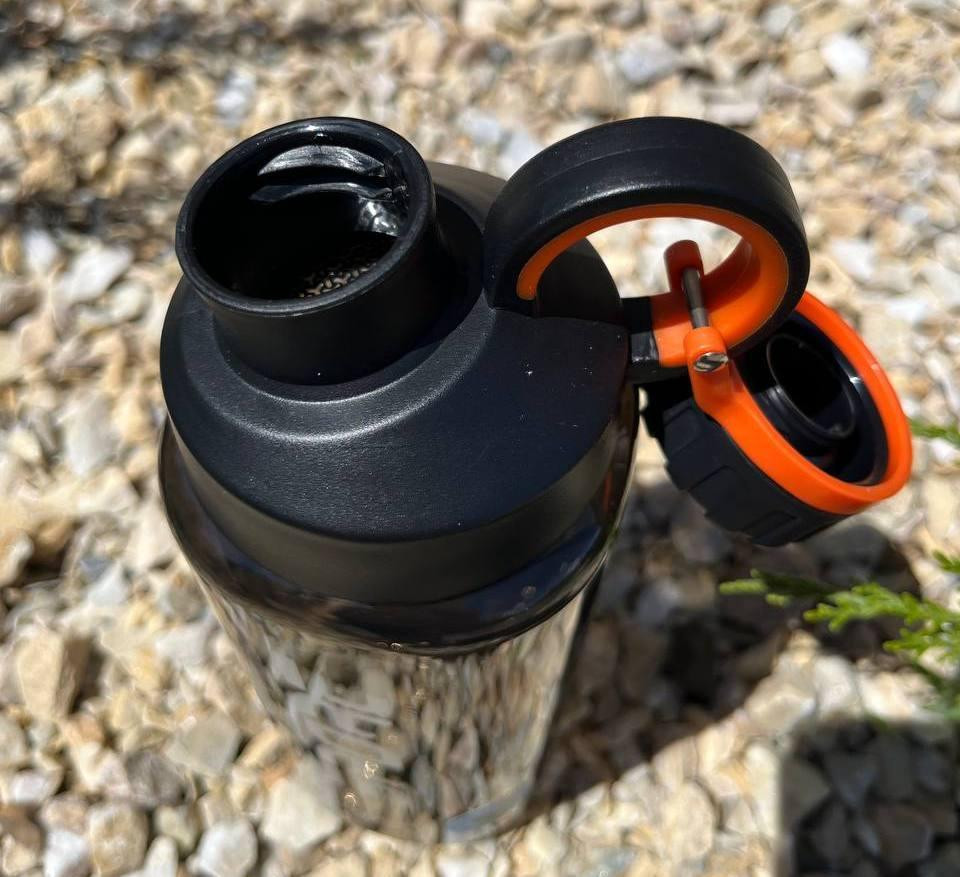 Пляшка для води CASNO 1500 мл KXN-1237 Сіра Кам'янське - фото 5