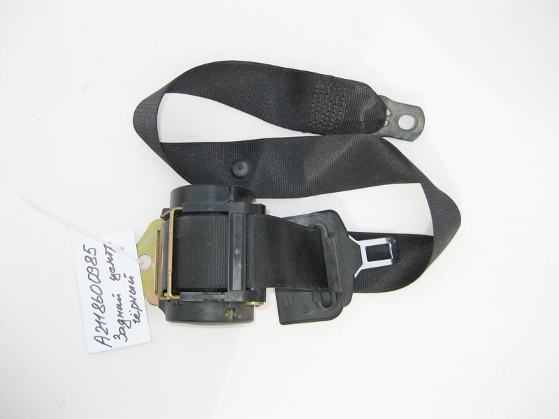 Mercedes-Benz  A2118600985 Ремінь безпеки задній центральний чорний E-Class W211 Одеса - фото 2
