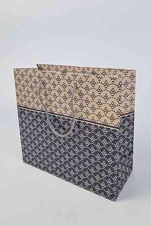 Пакет паперовий подарунковий квадратний 23*24*10 (артKV-153) (12 шт.) Харків