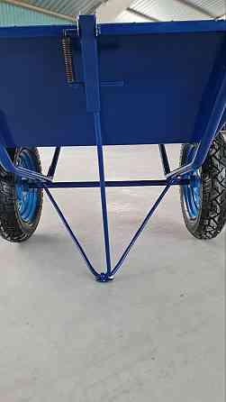 Тачка будівельна Garden joys 300 Синій Візок двоколісний будівельний Тачка будівельна посилена Біла Церква