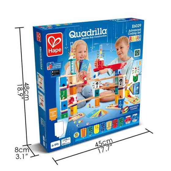 Конструктор-лабіринт Hape Quadrilla Програмування 159 ел. (E6029) Харків