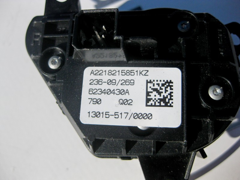 Mercedes-Benz  A2218215851 9116 Кнопки керма праві чорні S-Class W221 CL C216 Одеса - фото 3