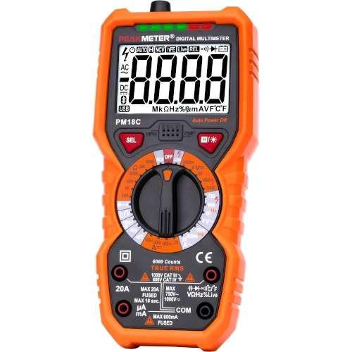 Мультиметр цифровой многофункциональный с True RMS PROTESTER PM18C Одесса - изображение 1