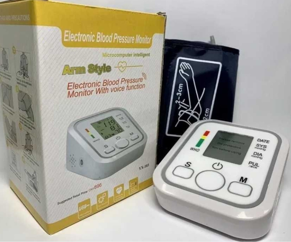 Плечевой Тонометр автоматичний Вимірювання тиску Измеритель давления. Харків - фото 3