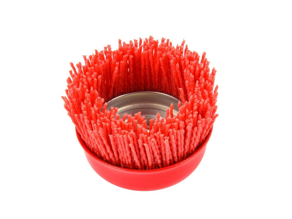 КШМ Щітка нейлонова "GEKO" торцева  65мм Київ - фото 2