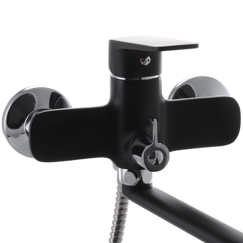 Змішувач для ванни Mixxus Oregon 006 Євро стиль Чорний MI5915 Харків - фото 2