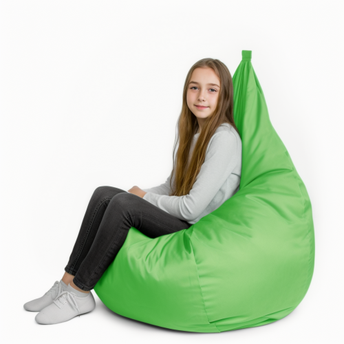 Кресло-груша Хатка Салатовая Детская 60х90 Киев - изображение 3