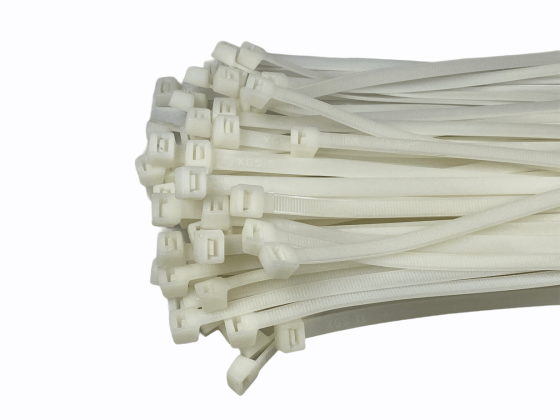 Хомут пластиковий 5*500 мм бiлий, 100 шт Харків