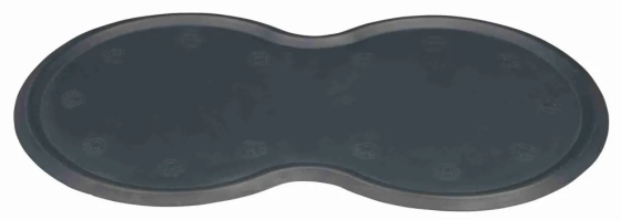 Килимок під миски для собак і котів Trixie гумовий 45 x 25 см Київ