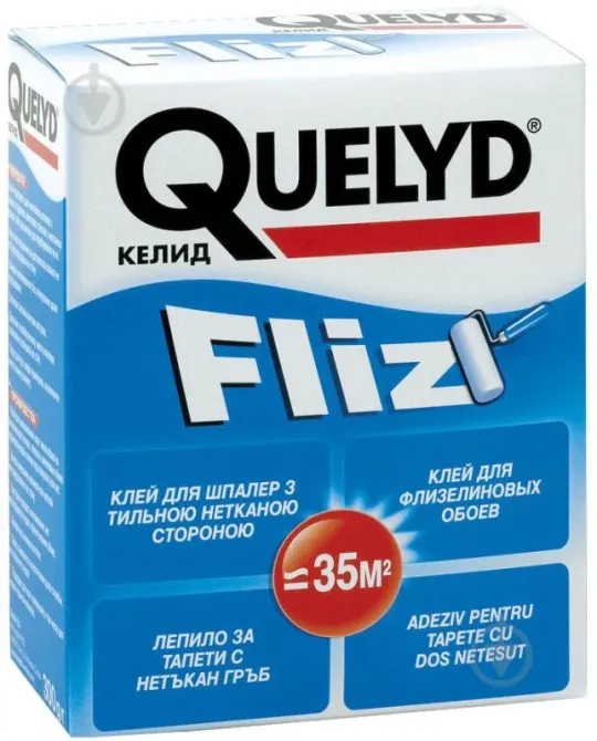 Клей шпалерний Quelyd Флізелін 300 г Київ - фото 1