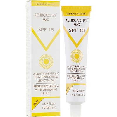 Крем для лица Achroactive Max Защитный крем с отбеливающим действием SPF15 45 мл (3800010502252) Винница - изображение 1