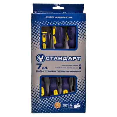 Набор отверток Стандарт 7 шт. (SL3,SL4,SL5,SL6,PH0,PH1,PH2) (SDS07) Винница