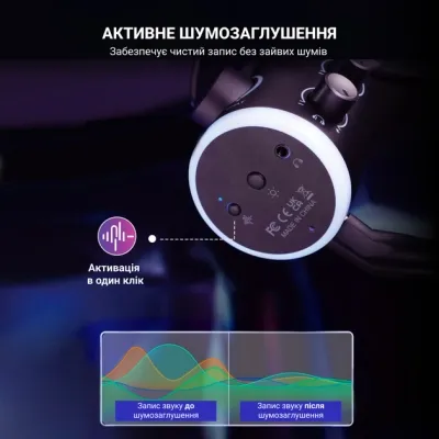 Мікрофон Fifine TAM6 Black (TAM6) Вінниця