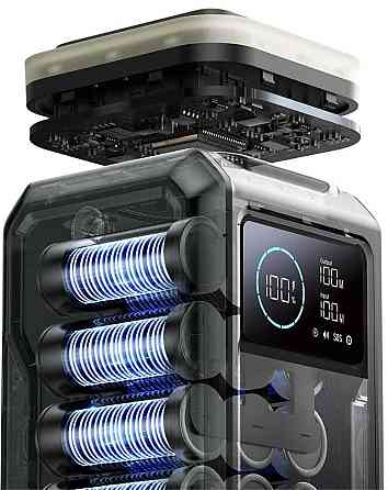 Повербанк Powerbank LiFePO4 JOYROOM PD100W 75000mAh 205Wh. Київ