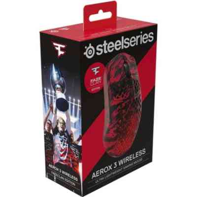 Мишка SteelSeries Aerox 3 Bluetooth RGB Faze Clan Edition Red (62609) Вінниця