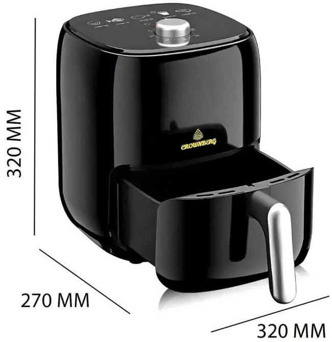 Аэрогриль, Аэрофритюрница мультипечь Crownberg CB-5540, 2л. Киев - изображение 5