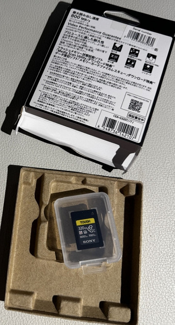 Новая Карта памяти Sony 320GB CFexpress Type A Tough. Киев - изображение 5