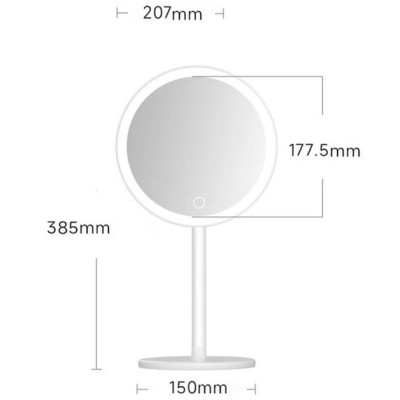 Дзеркало Xiaomi DOCO Daylight Mirror White (DM005) Вінниця - фото 4