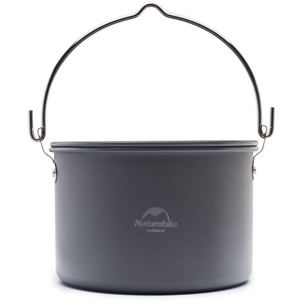 Туристическая кастрюля-котелок Naturehike Camping NH17D021-G из алюминия 4л Киев - изображение 4