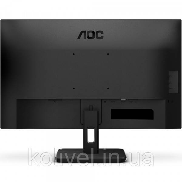 TFT 23.8" AOC 24E3UM, VA, 75Гц, D-Sub, HDMI, DP, USB-hub, колонки, чорний (24E3UM) Київ - фото 5