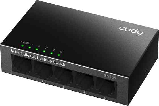 Комутатор Cudy GS105, 5 портовий Gigabit Metal Desktop Switch Вінниця