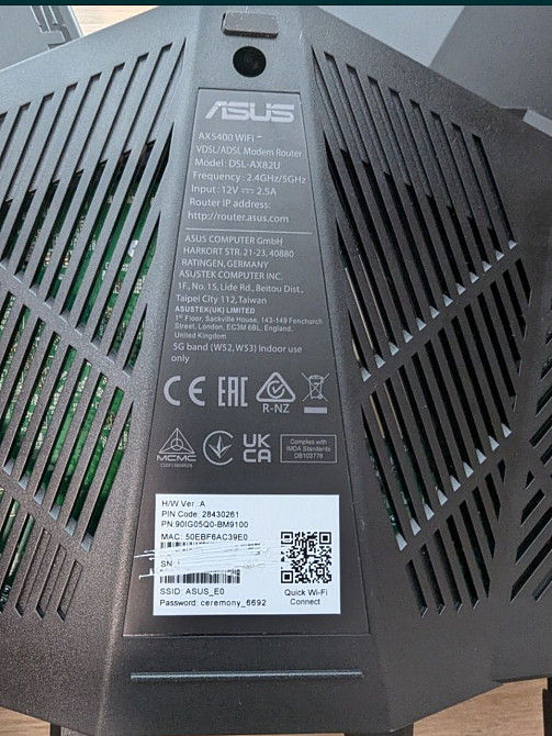 Маршрутизатор Роутер игровой: ASUS DSL-AX82U , Wi-Fi 6 RGB Киев - изображение 8