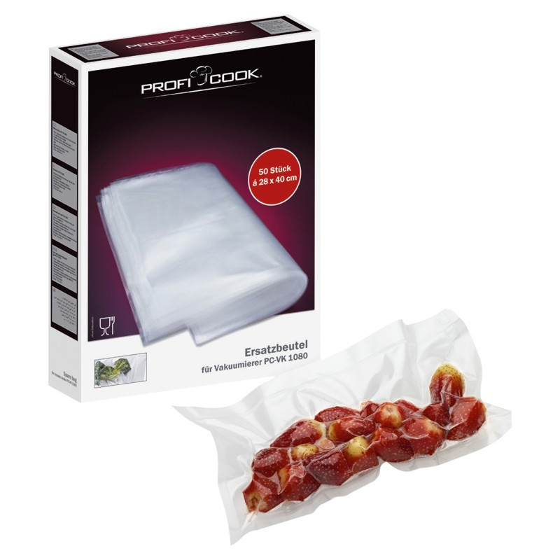 Пакети для вакууматора комплект 50 шт 22х30 см Profi Cook (8910151) Нововолинськ - фото 2