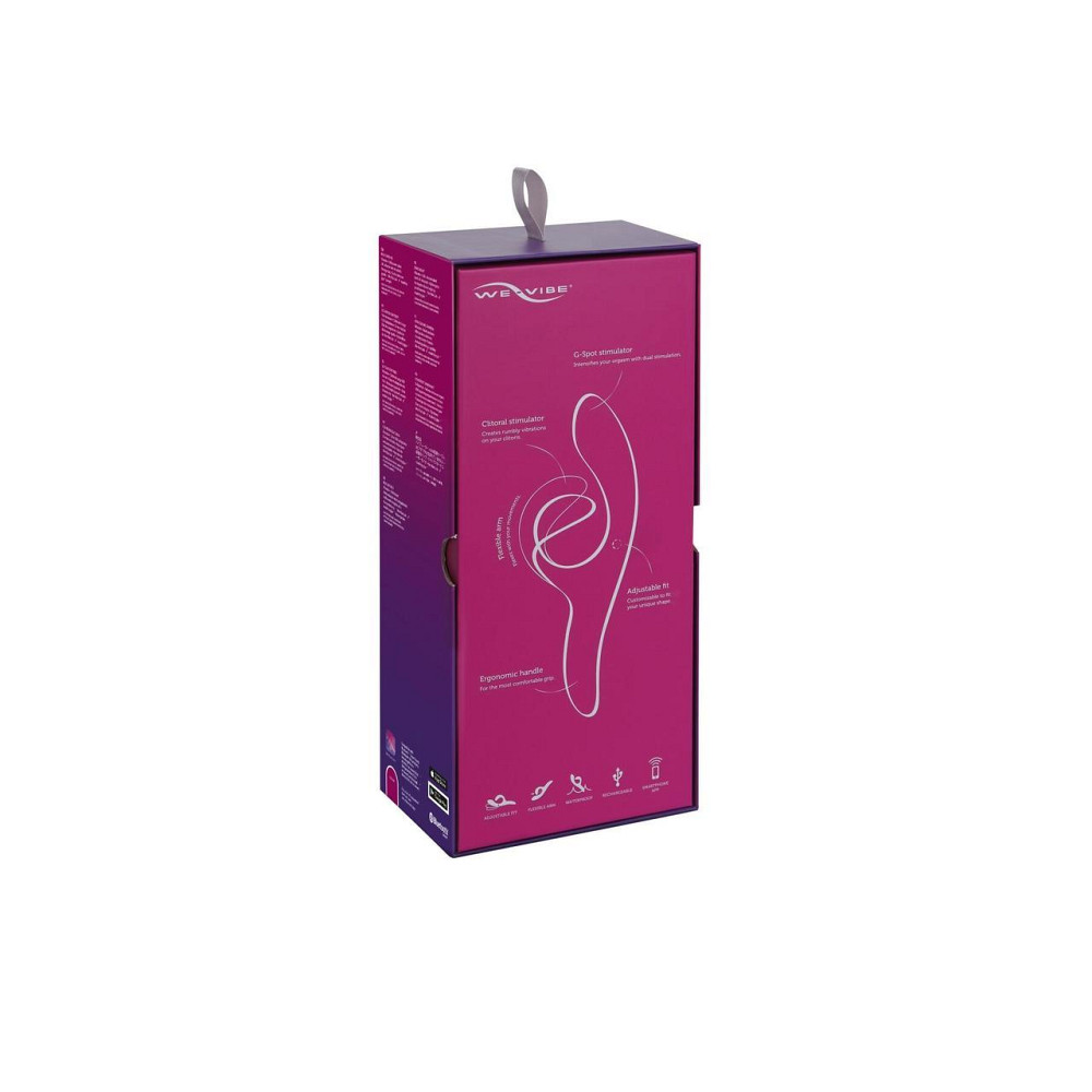 Смарт вибратор-кролик We-Vibe Nova Fuchsia, эргономичный, регулируемый угол наклона ствола Sex Aura Киев - изображение 10