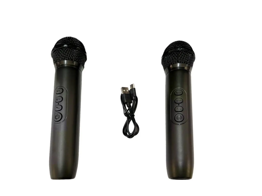 Портативна Акустична Колонка JBK M4403  Bluetooth LED 2MIC 30Вт 4" USB TF FM 3600mAh Одеса - фото 3