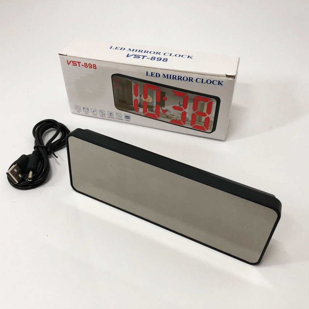 Красивий настільний годинник, Годинник настільний цифровий електронний led Світлодіодне табло OC-87 Львів - фото 9