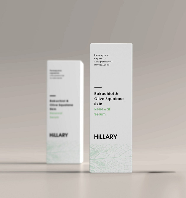Регенерирующая сыворотка с био-ретинолом и скваланом Hillary Bakuchiol & Olive Squalane Skin Renewal Serum, 30 мл Киев - изображение 18