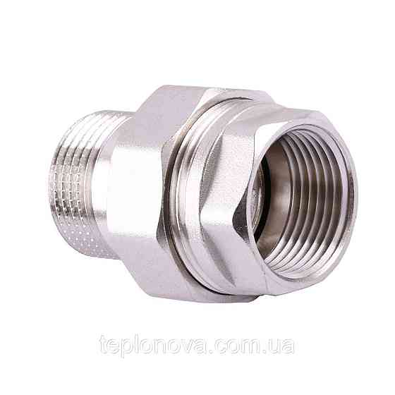 Сгон-американка прямой PROFESSIONAL 3/4″ НИКЕЛЬ QP160 Черновцы