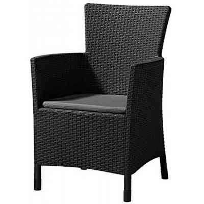 Кресло садовое Allibert Iowa серое (17197853939) Винница