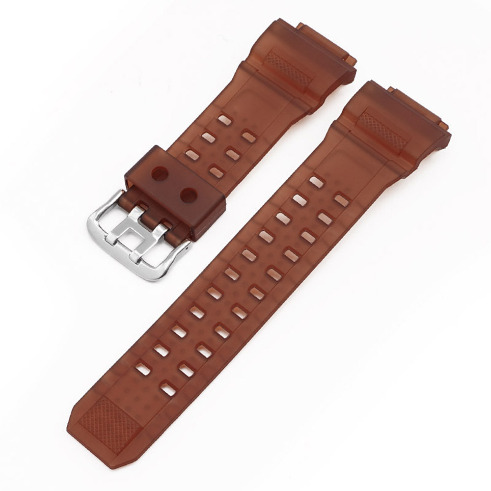 Ремешок для Casio G-Shock GW-9300/9400 Translucent Brown Silver SBR Киев - изображение 2