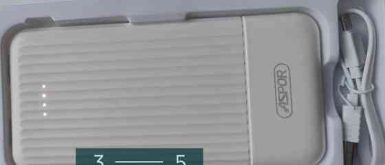 Павербанк Power Bank Aspor 10000mAh. Киев
