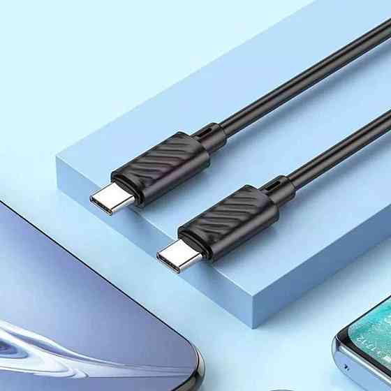Кабель HOCO X88 Gratified 60W живлення та передачі даних for Type-C - Type-C, колір чорний 6931474783363 Одеса