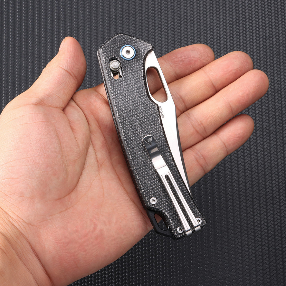 Нож складной SRM Retriever 9203-MB, черный Киев - изображение 7