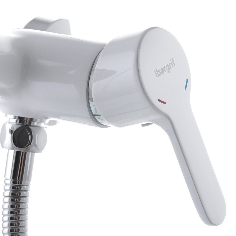 Душовий змішувач Ibergrif Square M12022W (IB0032) - стильний та якісний Харків - фото 2